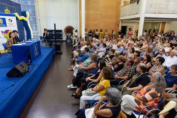 El Cabildo grancanario homenaje a Violeta Parra (Foto TA)